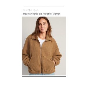 Sherpa Zip Jacket — Old Navy